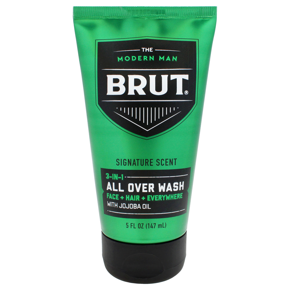 Brut Classic Scent 3 In 1 All Over Wash For Men 5 oz Body Wash